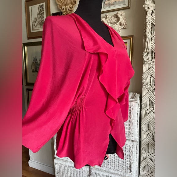 Anthropologie silk top - Picture 6 of 7